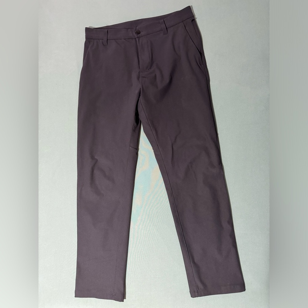 Lululemon Commission Slim-Fit Pant 28” Length Warpstreme 31” Waist Black